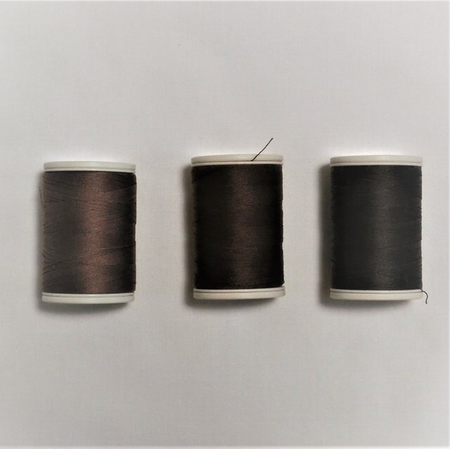 画像: 縫い合わせ＆アップリケ糸　デュエット（6549　茶）大